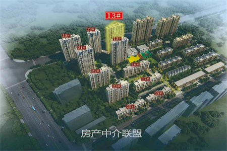 急售！已下证，万家灯火电梯中层毛坯两房仅售58万，证齐可按揭